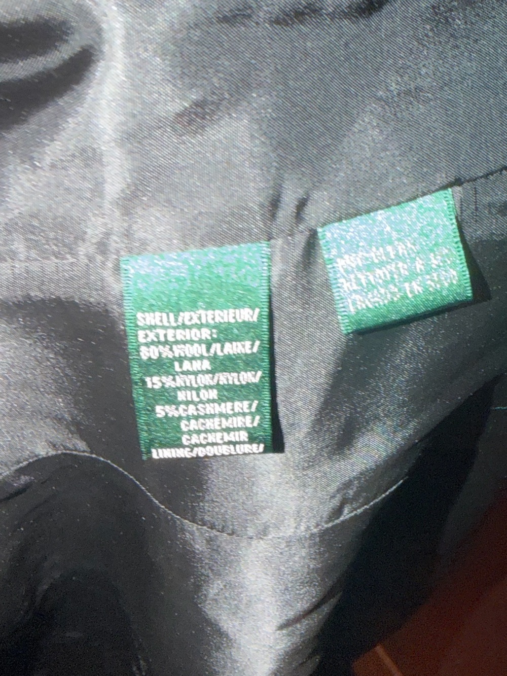 Ralph Lauren Crested Black Blazer - Picture 9 of 9